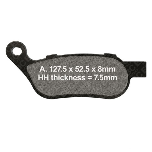 Pair brake pads - pads, v