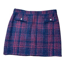 Wallis Check Mini Skirt