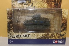 CORGI CS90641 MILITARY LEGENDS IN MINIATURE M3 STUART (BZB)