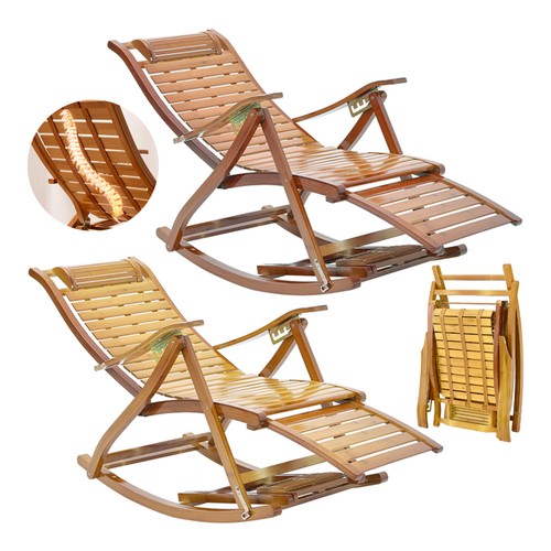 Foldable rocking chair - chair, 150kg