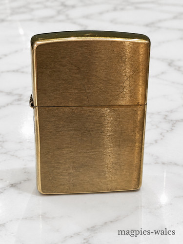 Zippo solid brass pocket - ,