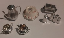 vintage Carolines Home  - 16th scale - Coffee set & cake
