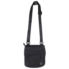 Emporio Armani Mens Black Pouch Crossbody Shoulder Bag