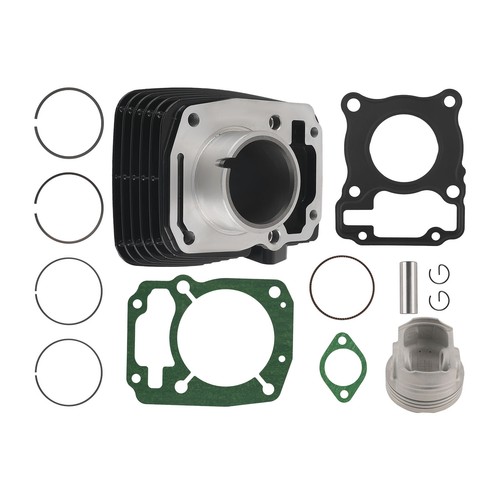 Piston ring set with - set, cylinder