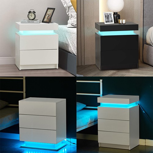 Drawers high gloss - high,