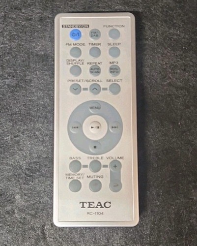 Teac 1104 remote control - rc-1104,