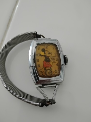 1937 mickey mouse watch - mouse,