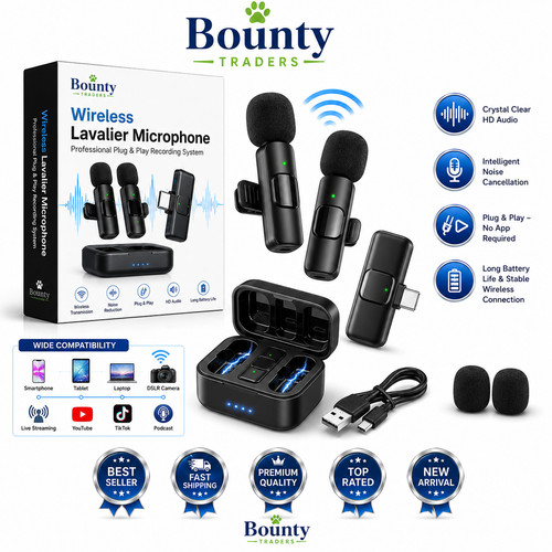 New wireless lavalier - new,