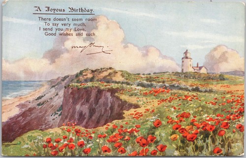 Vintage postcard artistic - vintage,