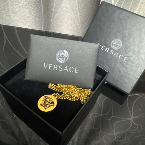 Versace medusa round - round, pendant
