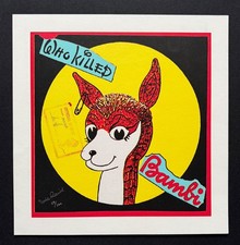 Jamie Reid "Who Killed Bambi"
