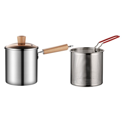 Stainless steel deep fryer - stainless,