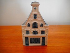 KLM Delft Miniature House Blue No.66 Royal Dutch Airlines.