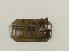 WW1 Life Guards LG Shoulder Title Badge