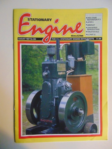 Stationary engine magazine - engine,
