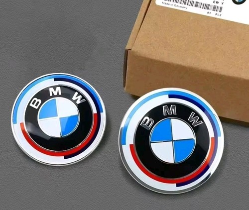 Bmw 50th anniversary badges - bmw,