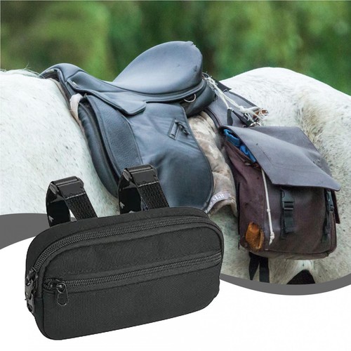 Pommel pocket saddle horn bag - horn,