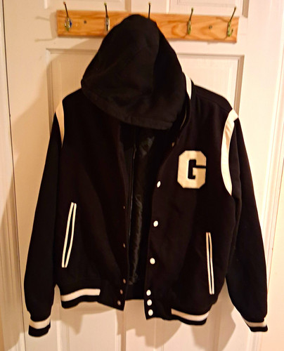 Guess men black - men's, hooded