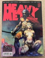 Heavy Metal Magazine #1 Cover B Frazetta Comic