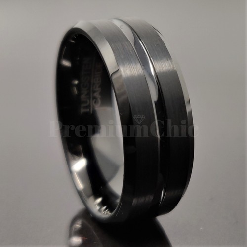 Black tungsten carbide band - tungsten,
