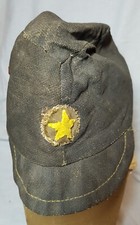 WW2 Original Japanese Para Military Field Cap  Hat Helmet Cover Rare Vintage