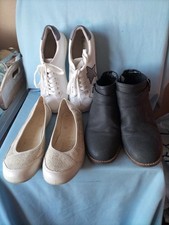 Ladies Shoes Bundle.Size 4-4.5. Alpina,Ballet. Bellissimo,Trainers. Clarks,Boots