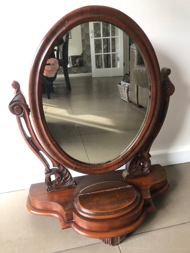 Antique mahogany victorian - mahogany,