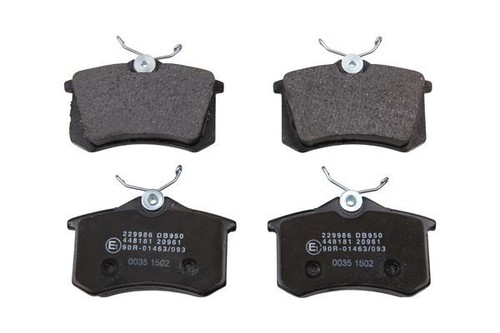 Rear brake pad set - rear,