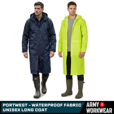 Mens Long Waterproof Jacket