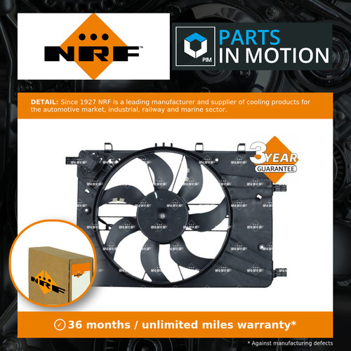 Radiator fan fits vauxhall - fits,