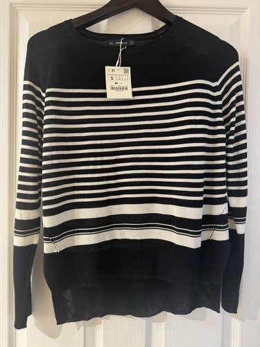 Zara black white - black,