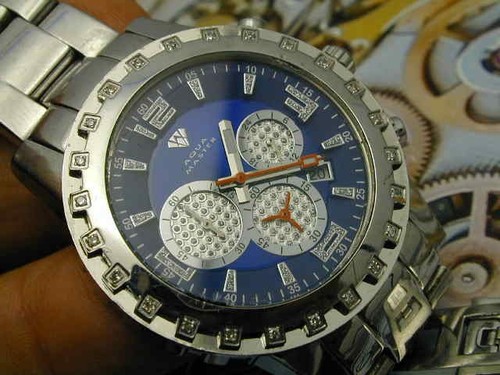 Aqua master men chronograph - aqua,