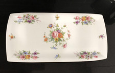 Vintage Minton Bone China Sandwich plate "Marlow", Approx 28.5cm x 14cm