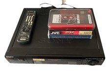 SONY SLV-900UX VCR PLAYER & REMOTE Sony Smart Engine Video VHS Tapes Hypnosis