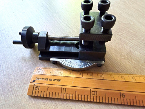 Mini lathe tool holder sliding - mini,