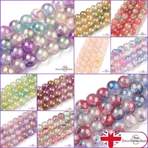 Sparkles marbled round glass - round,
