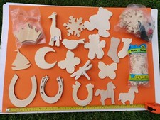 New Wooden Mixed Shapes Craft