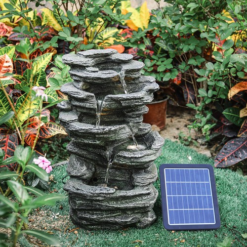 Outdoor garden resin solar - outdoor,