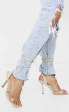 Pretty Little Thing Nude Clear