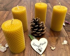 SALE ~ 4 x 100% ROLLED BEESWAX
