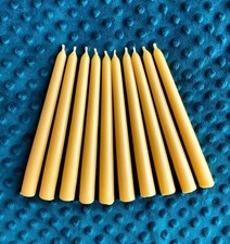 10 x Pure Beeswax Candles
