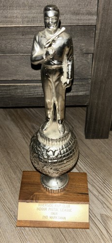 Vintage pistol trophy - vintage, 2nd