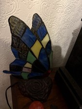 tiffany style butterfly lamp