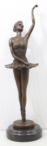 Bronze marble sculpture - bronze,