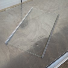 Hotpoint SH6A1QGRD1  Tall Larder Fridge Glass Shelf & Trim GENUINE Used