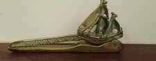 Vintage Ship Shape Brass Nut