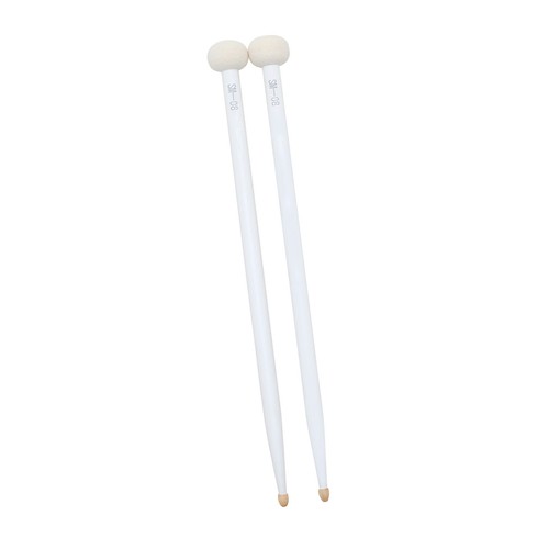 2pcs double ended drum mallets - double,