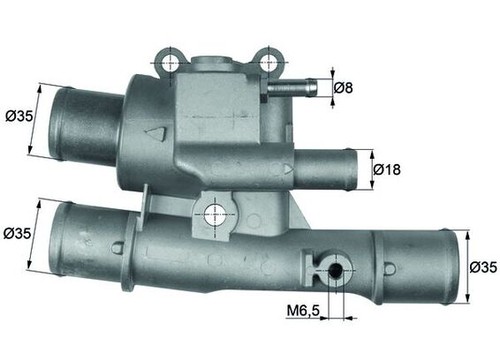 Mahle 123 thermostat - mahle, ti