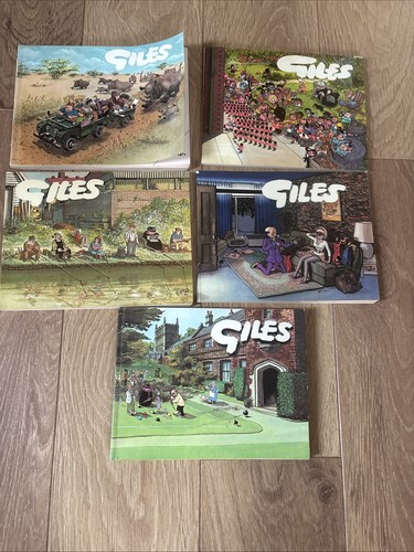 Giles cartoons covering years - giles,