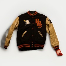 American Rust Television Show Varsity Jacket Size LARGE.  Screen Used $420 Paid